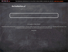 Tablet Screenshot of dertienhectare.nl